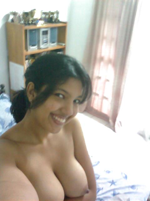Indian Cute College Girl Taking Off Her Boobies For Selfie (2)